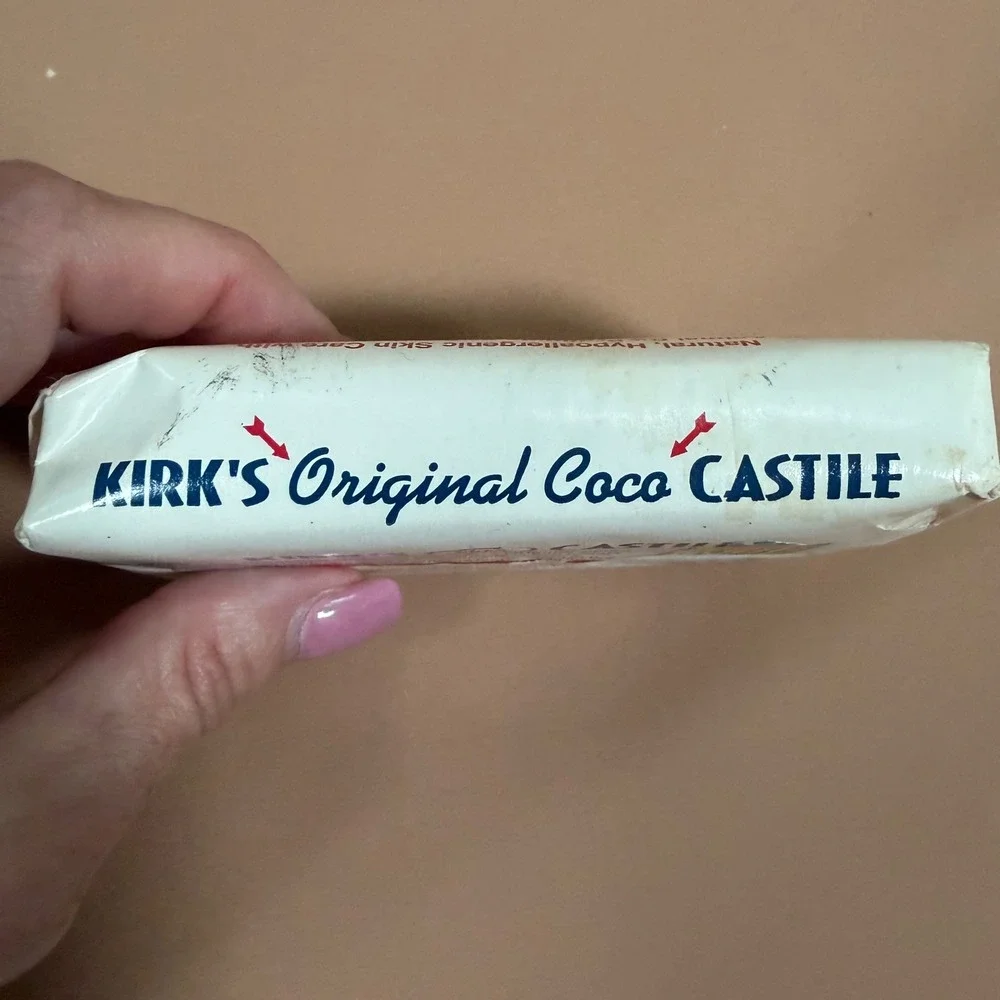 Kirk's Original Coco Castile Natural Coconut Oil Bar Soap 4 oz Hypoallergenic